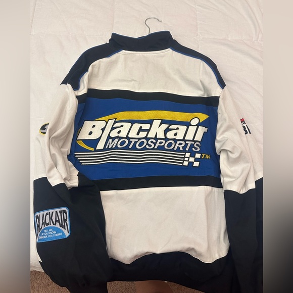 Y2k Made Extreme X BlackAir embroidered racing jacket - Picture 6 of 6